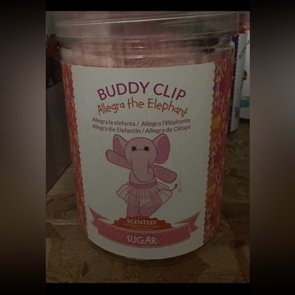 Scentsy buddy clip Allegra the Elephant new